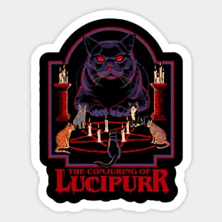 The Conjuring of Lucipurr Sticker